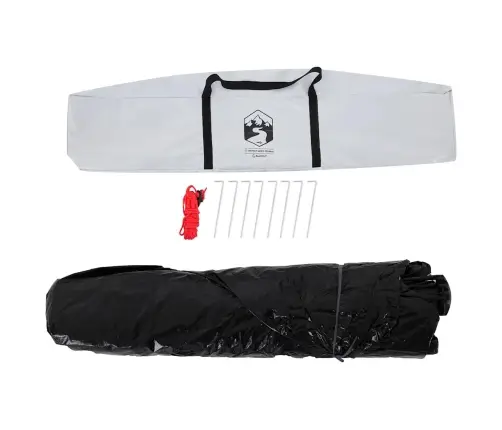 Matkatelk 2 Inimesele, Valge Pimendav Kangas, Kiirvabastus