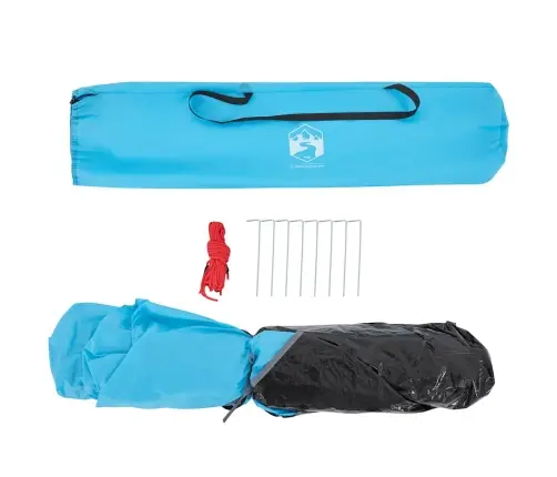 Matkatelk 3 Inimesele, Kuppel, Sinine, Kiirvabastus