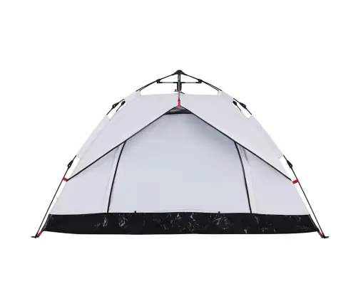 Stovyklavimo Palapinė, Balta, Trivietė, Tamsinantis Audinys
