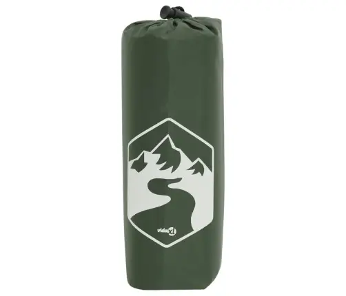 Vihmakeep Kapuutsiga, Kaks-Ühes Disain, Roheline, 223 X 145 Cm