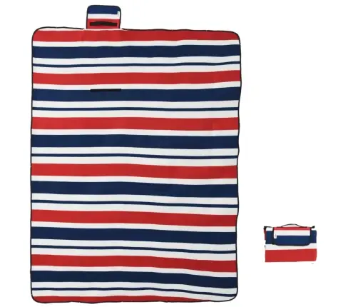 Iškylų Paklotas, Raudonos Ir Mėlynos Spalvos, 200X150Cm