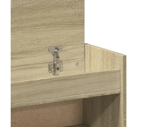 Apavu Plaukts, Koka Krāsa, 100,5X28X100 Cm, Inženierijas Koks Vidaxl