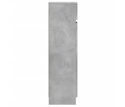 Spintelė Batams, Betono Pilka, 100,5X28X100cm Apdirbta Mediena