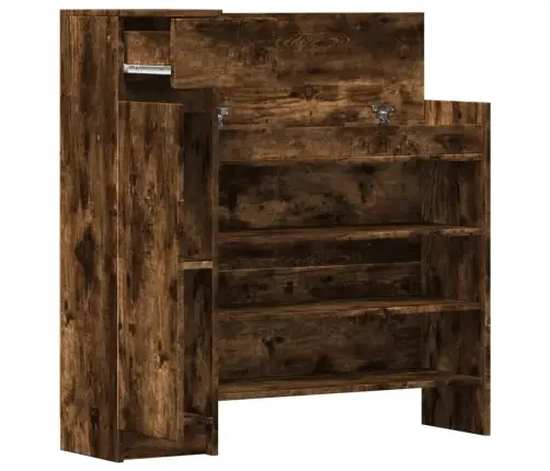 Spintelė Batams, Dūminė, 100,5X28X100cm Apdirbta Mediena