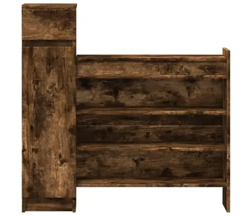 Spintelė Batams, Dūminė, 100,5X28X100cm Apdirbta Mediena