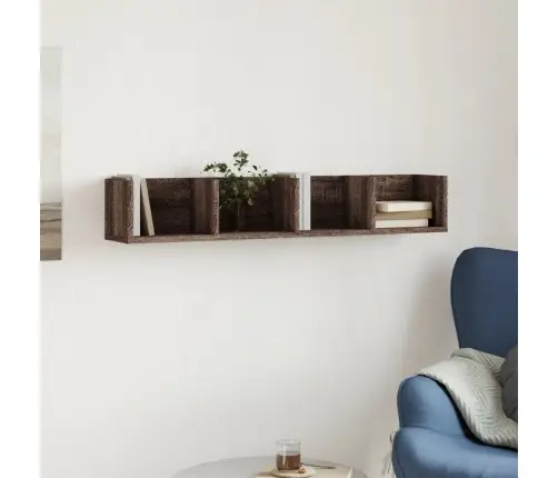 Sienas Skapītis, Ozolkoka, 99X18X16,5 Cm, Inženierijas Koks Vidaxl