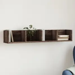 Sienas Skapītis, Ozolkoka, 99X18X16,5 Cm, Inženierijas Koks Vidaxl