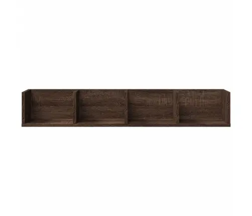 Sienas Skapīši, 2 Gab., Ozola, 99X18X16,5 Cm, Inženierijas Koks Vidaxl