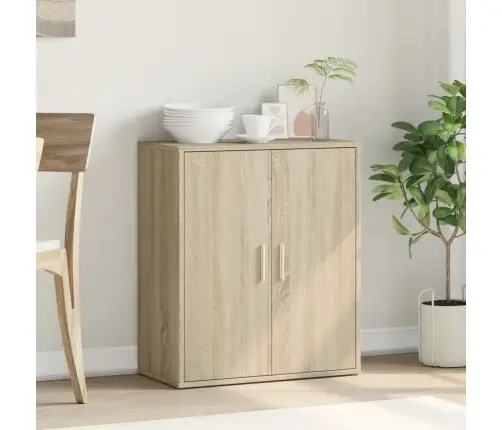 Kumode, Ozolkoka Krāsa, 60X31X70 Cm, Inženierijas Koks Vidaxl