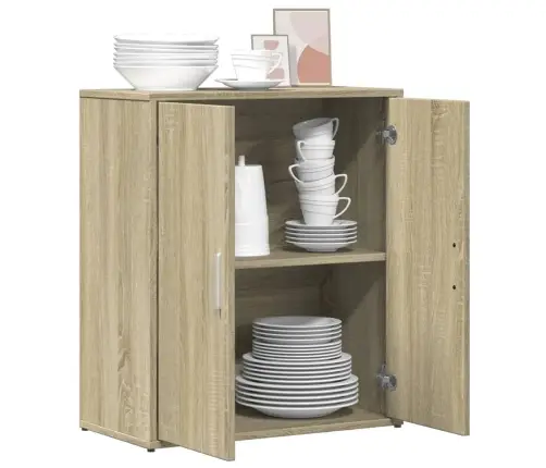 Kumode, Ozolkoka Krāsa, 60X31X70 Cm, Inženierijas Koks Vidaxl