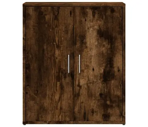 Šoninė Spintelė, Dūminio Ąžuolo, 60X31X70cm Apdirbta Mediena Šoninė Spintelė, Dūminio Ąžuolo, 60X31X70cm Apdirbta Mediena