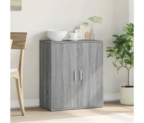 Šoninė Spintelė, Pilka Ąžuolo, 60X31X70cm Apdirbta Mediena