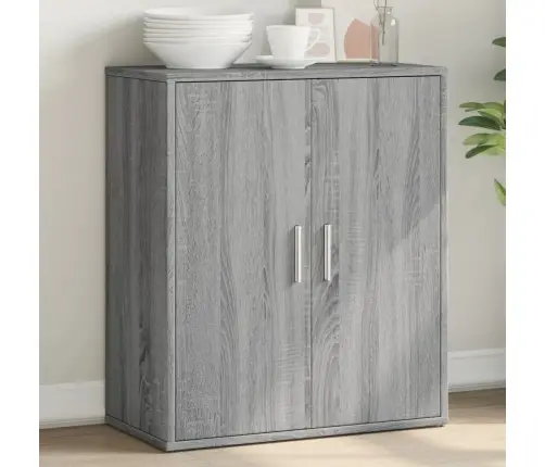 Šoninė Spintelė, Pilka Ąžuolo, 60X31X70cm Apdirbta Mediena