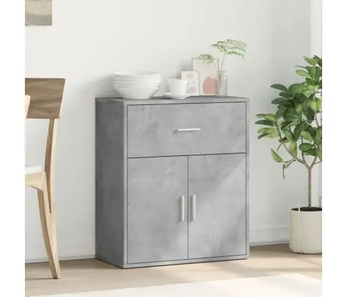 Puhvetkapp, Betoonhall, 60 X 31 X 70 cm Tehispuit