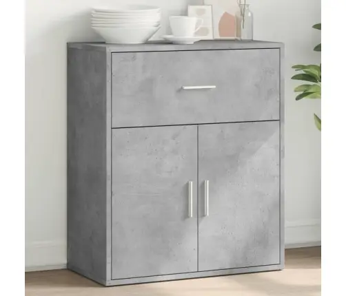 Puhvetkapp, Betoonhall, 60 X 31 X 70 cm Tehispuit