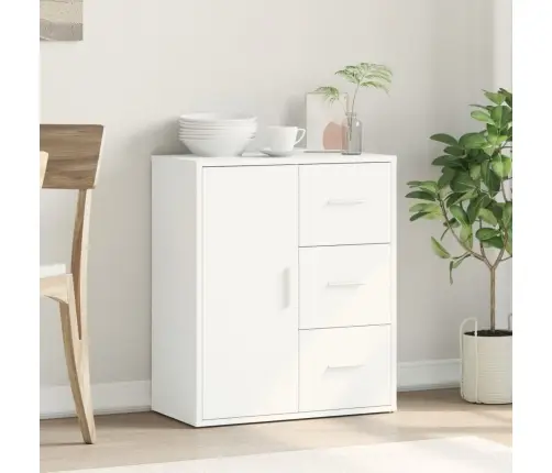 Puhvetkapp, Valge, 60 X 31 X 70 cm Tehispuit