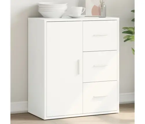 Puhvetkapp, Valge, 60 X 31 X 70 cm Tehispuit