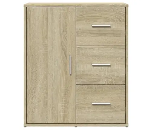 Kumode, Ozolkoka Krāsa, 60X31X70 Cm, Inženierijas Koks Vidaxl