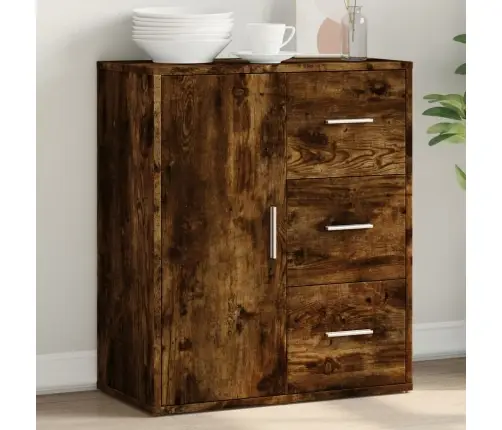 Puhvetkapp, Suitsutatud Tamm, 60 X 31 X 70 cm Tehispuit