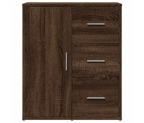 Kumode, Brūna Ozola, 60X31X70 Cm, Inženierijas Koks Vidaxl