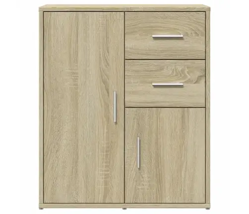 Kumode, Ozolkoka Krāsa, 60X31X70 Cm, Inženierijas Koks Vidaxl