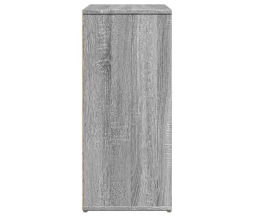Kumode, Pelēka Ozola, 60X31X70 Cm, Inženierijas Koks Vidaxl