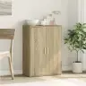 Kumode, Ozolkoka Krāsa, 60X31X84 Cm, Inženierijas Koks Vidaxl