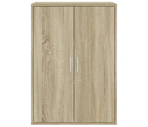 Kumode, Ozolkoka Krāsa, 60X31X84 Cm, Inženierijas Koks Vidaxl