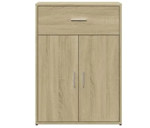 Kumode, Ozolkoka Krāsa, 60X30X84 Cm, Inženierijas Koks Vidaxl