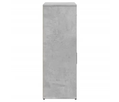 Šoninė Spintelė, Betono Pilka, 60X30X84cm Apdirbta Mediena