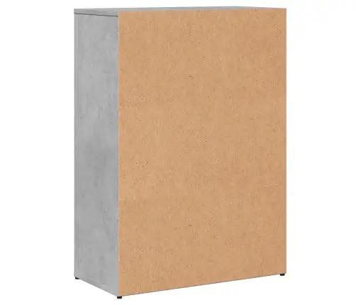 Šoninė Spintelė, Betono Pilka, 60X30X84cm Apdirbta Mediena