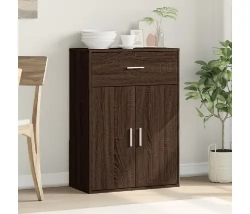 Puhvetkapp, Pruun Tamm, 60X30X84 cm Tehispuit