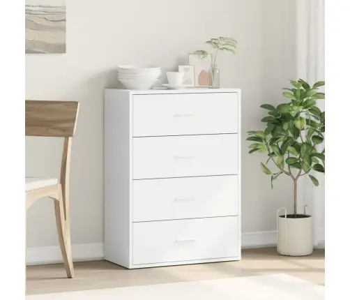 Puhvetkapp, Valge, 60 X 31 X 84 cm Tehispuit