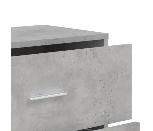 Plaukts, Betona Pelēks, 60X31X84 Cm, Inženierijas Koks Vidaxl
