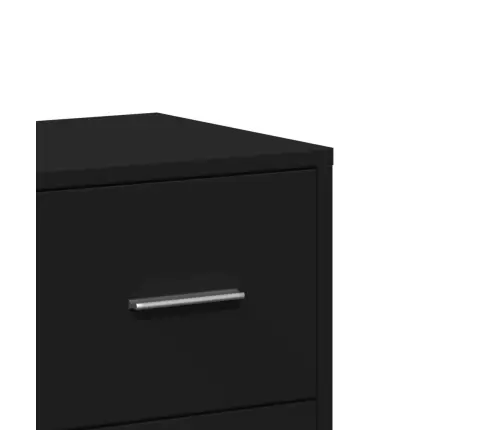 Kumode, Melns, 60X31X84 Cm, Inženierijas Koks Vidaxl