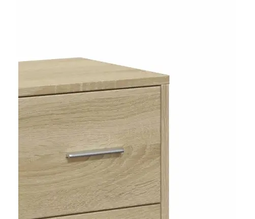 Šoninė Spintelė, Sonoma Ąžuolo, 60X31X84cm Apdirbta Mediena