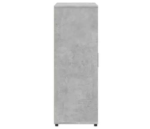 Šoninė Spintelė, Betono Pilka, 60X31X84cm Apdirbta Mediena