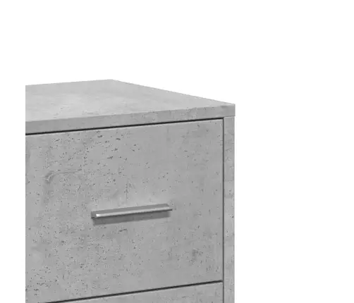 Šoninė Spintelė, Betono Pilka, 60X31X84cm Apdirbta Mediena