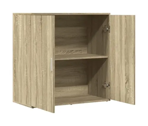 Kumode, Ozolkoka Krāsa, 79X38X80 Cm, Inženierijas Koks Vidaxl