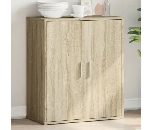 Kumode, Ozolkoka Krāsa, 79X38X80 Cm, Inženierijas Koks Vidaxl