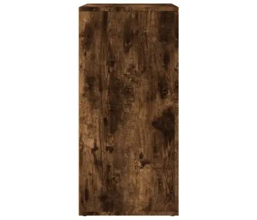 Šoninė Spintelė, Dūminio Ąžuolo, 79X38X80cm Apdirbta Mediena