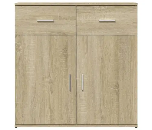 Kumode, Ozolkoka Krāsa, 79X38X80 Cm, Inženierijas Koks Vidaxl