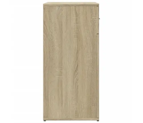 Kumode, Ozolkoka Krāsa, 79X38X80 Cm, Inženierijas Koks Vidaxl