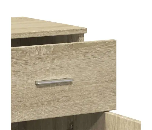 Kumode, Ozolkoka Krāsa, 79X38X80 Cm, Inženierijas Koks Vidaxl