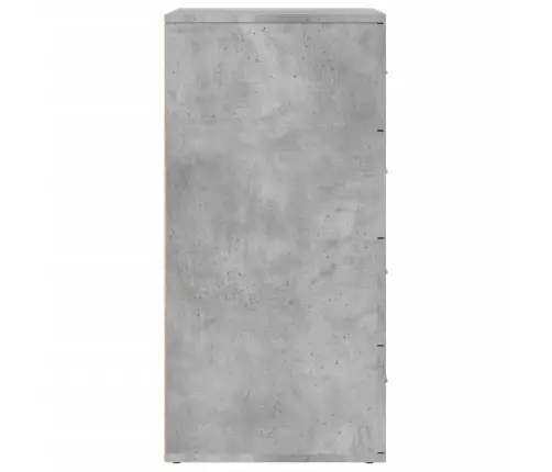 Šoninė Spintelė, Betono Pilka, 60X39X80cm Apdirbta Mediena