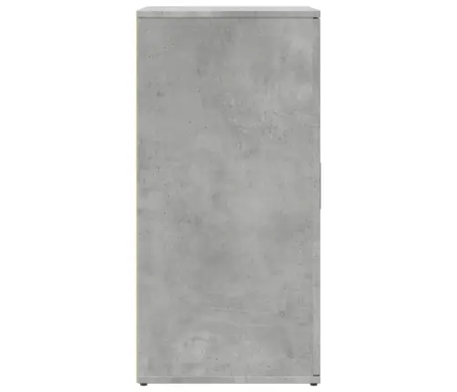 Plaukts, Betona Pelēks, 59X39X80 Cm, Inženierijas Koks Vidaxl