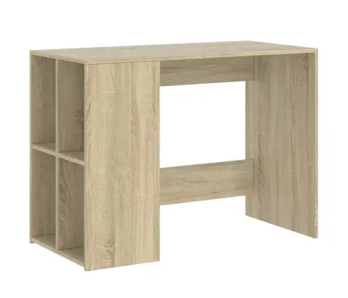 Rakstāmgalds, Ozolkoka Krāsa, 102X50X75 Cm, Inženierijas Koks Vidaxl