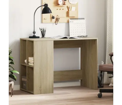 Rakstāmgalds, Ozolkoka Krāsa, 102X50X75 Cm, Inženierijas Koks Vidaxl