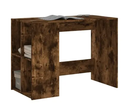 Kirjutuslaud, Suitsutatud Tamm, 102 X 50 X 75 cm Tehispuit