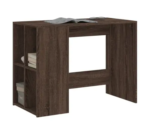 Rašomasis Stalas, Rudas Ąžuolo, 102X50X75cm Apdirbta Mediena
